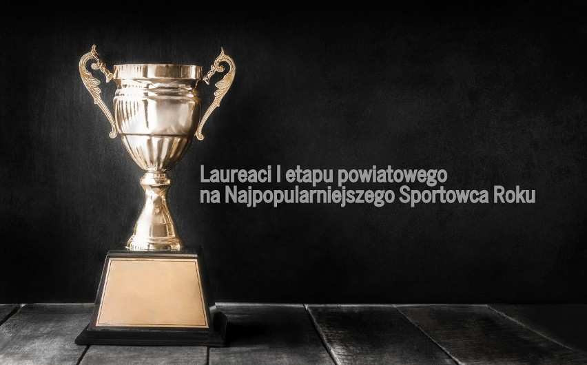 Galeria zdjęć laureatów I etapu w kategorii SPORTOWIEC