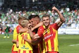 PKO Ekstraklasa. Wielka radość w Koronie Kielce po zasłużonym zwycięstwie w "Świętej wojnie" w Radomiu. Zobaczcie zdjęcia