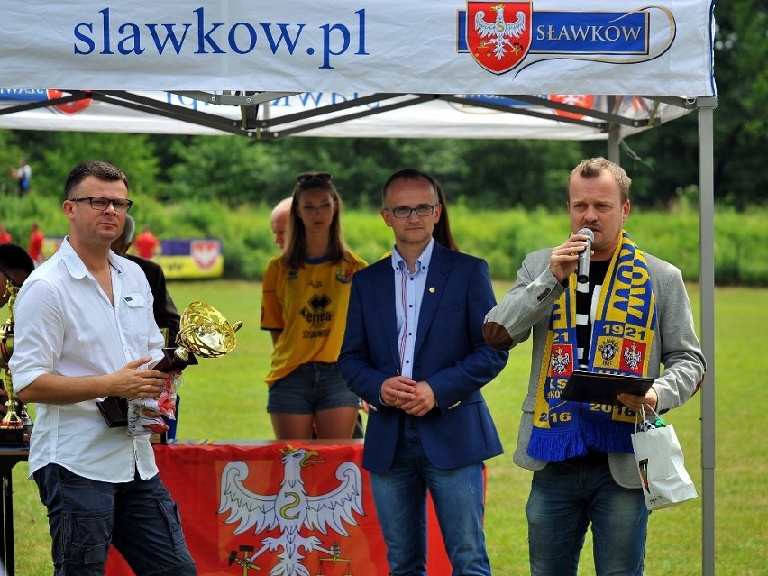 Sławków: piłkarze Zagłębia Sosnowiec gościli na 95-leciu klubu sportowego [ZDJĘCIA]