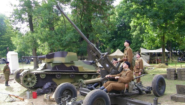 Armata przeciwlotnicza Bofors - takie działa broniły Poznania 1 września 1939 roku