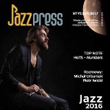 Dobrzynianin na okładce "Jazz PRESS"