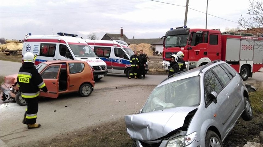 Gmina Skaryszew. Wypadek w Gębarzewie koło Radomia. Jedna osoba trafiła do szpitala