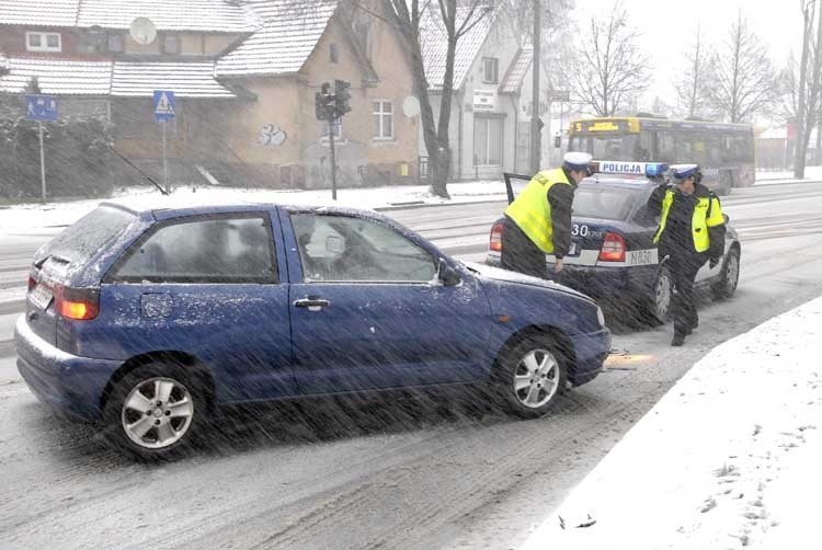 Nieszcześliwie zacząl sie poranek dla slupszczanki, która...