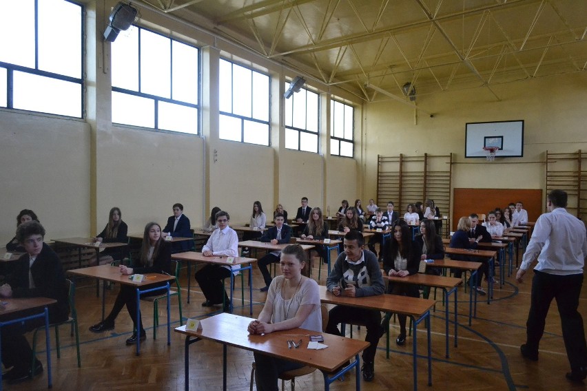 Egzamin gimnazjalny 2015 w Sosnowcu w Gimnazjum nr 16