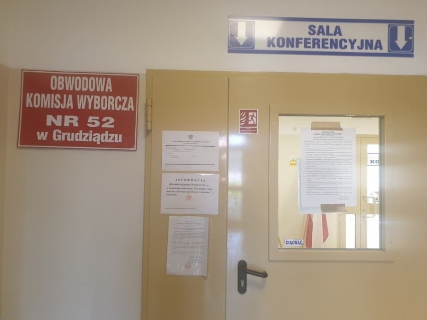 W szpitalu w Grudziądzu pracuje komisja wyborcza, która...