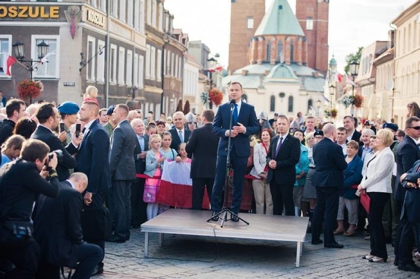 Prezydent Andrzej Duda odwiedził Gniezno