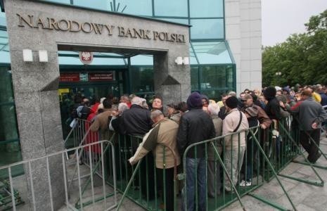 Kolekcjonerzy szturmują Narodowy Bank Polski 