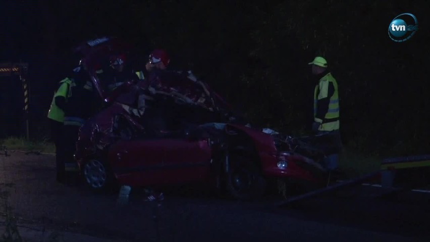 Tragiczny wypadek w Skawie koło Rabki. Nie żyją trzy osoby