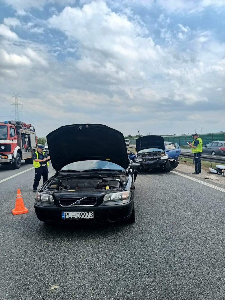 Wypadek na autostradzie A4 pomiędzy węzłami "Opole Zachód" a...