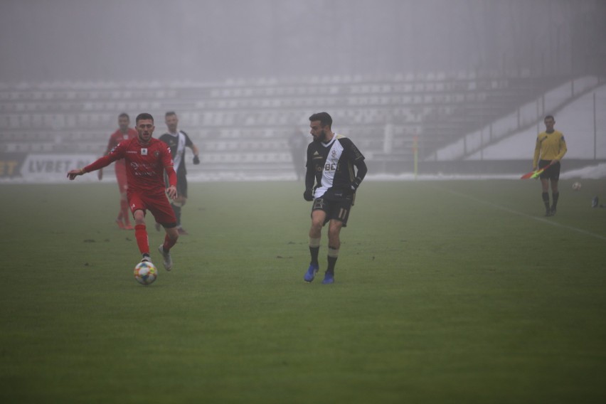 Zagłębie Sosnowiec – ŁKS Łódź 2:1. Ostatni sprawdzian beniaminka przed rundą wiosenną Ekstraklasy ZDJĘCIA 