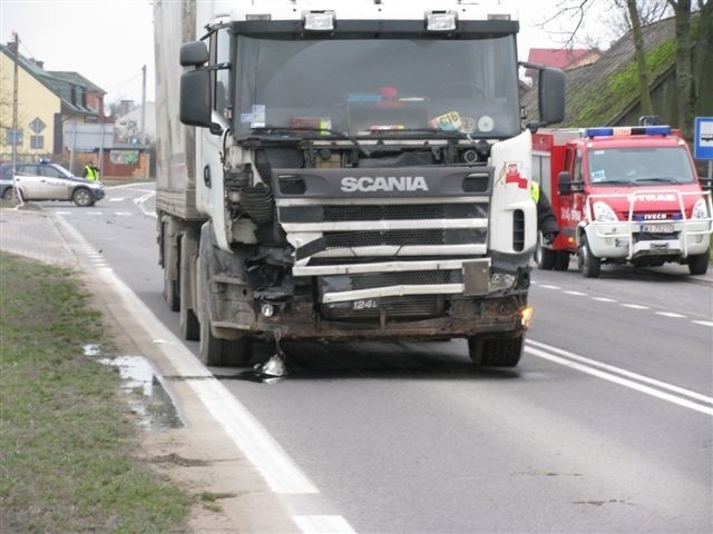 Wypadek w Zamościu