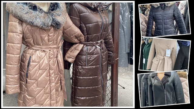 Na kolejnych slajdach zobacz, jakie modne i ciepłe płaszcze oraz kurtki zimowe można kupić na kieleckich bazarach >>>