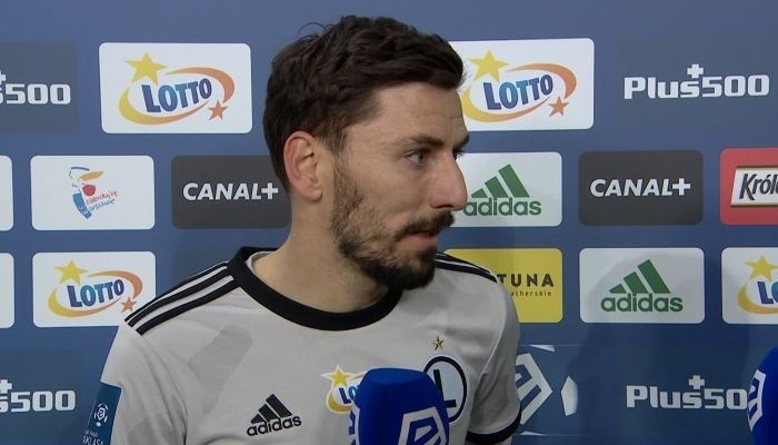 Legia - Śląsk. Filip Mladenović: Słabe chwile? Mam nadzieję, że to już za nami [WIDEO]