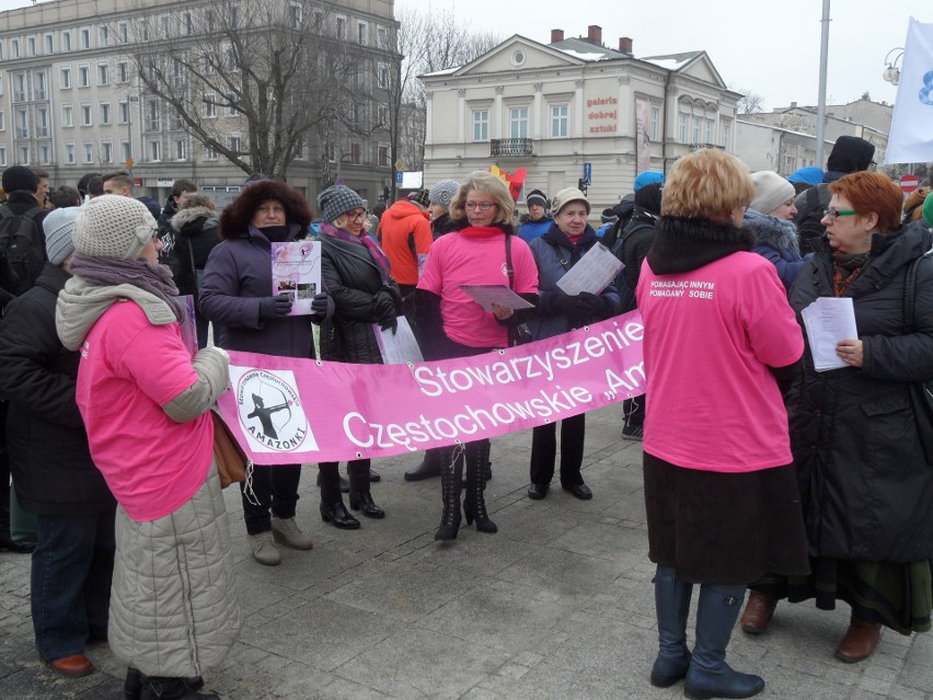 Happening w Częstochowie: zostaw w mieście 1 procent podatku [ZDJĘCIA]