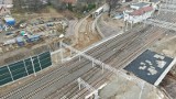 Rail Baltica. Trwa budowa na stacji PKP i wiaduktach w Ełku. Zobacz nowe zdjęcia