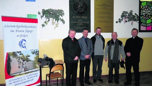 Członkowie Trybunału beatyfikacyjnego księdza Piotra Skargi odwiedzili grójeckie Liceum Ogólnokształcące. 