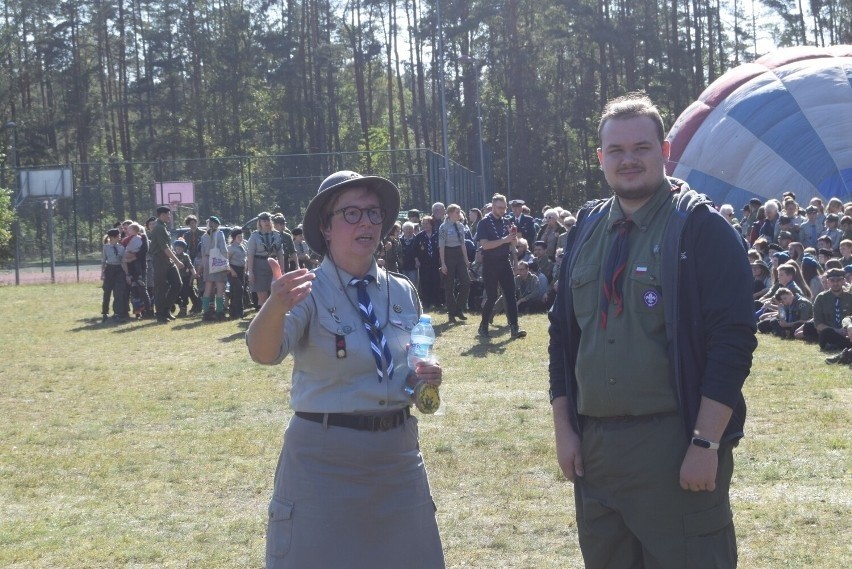 Rajd Rodło w Garczynie - spotkało się ponad 1000 pomorskich harcerzy Związku Harcerstwa Polskiego