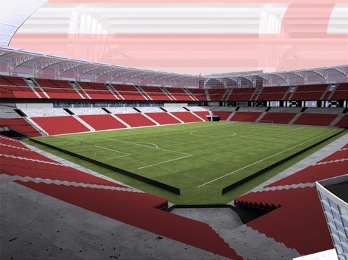 Stadion Widzewa na 37 tysięcy miejsc. Dostaliśmy projekt większego stadionu [WIZUALIZACJE]