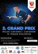 W weekend odbędzie się Grand Prix Polski Juniorek i Juniorów w Tenisie Stołowym