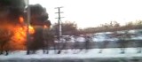 Chwile grozy pasażerów PKS. Autobus doszczętnie spłonął (wideo)