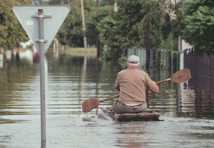 W 1997 roku woda całkowicie zalała Olzę, Odrę i Kamień