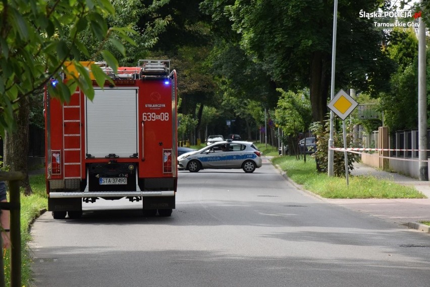 Policjanci zabezpieczyli niewybuch w Tarnowskich Górach. To...