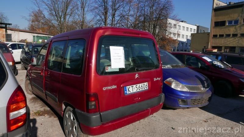 Pojazd marki Citroen o numerze rejestracyjnym KT56606,...