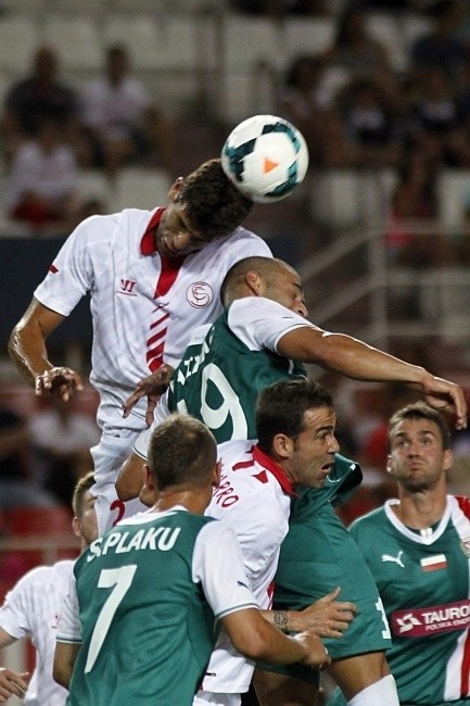 Sevilla rozbiła Śląsk Wrocław 4:1. Dobra tylko pierwsza połowa [RELACJA, FOTO]