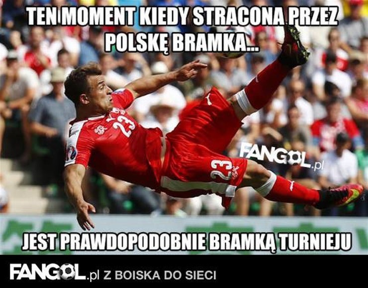 Memy po meczu Polska - Szwajcaria: