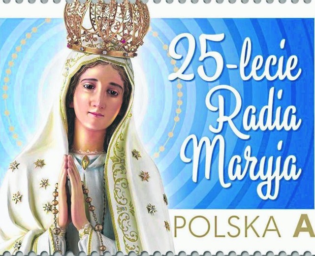 Poczta Polska wydała znaczek z okazji 25-lecia Radia Maryja