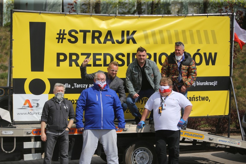 Strajk Przedsiębiorców w Katowicach...