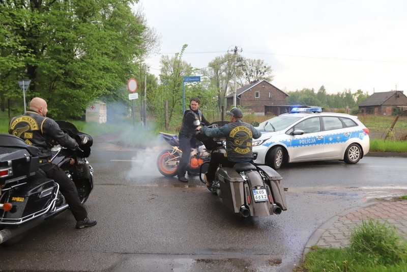 Motocykliści przyłączyli się po raz kolejny do wyścigu z...