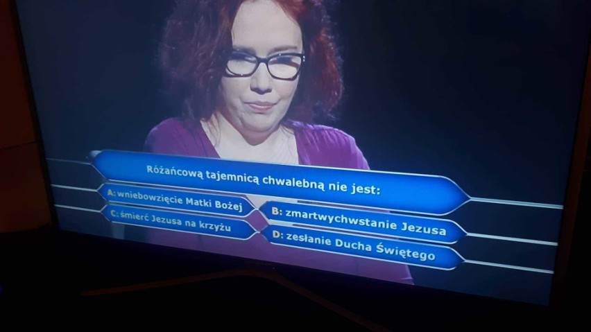 Pytanie warte milion złotych! Prowidłowa odpowiedź to...