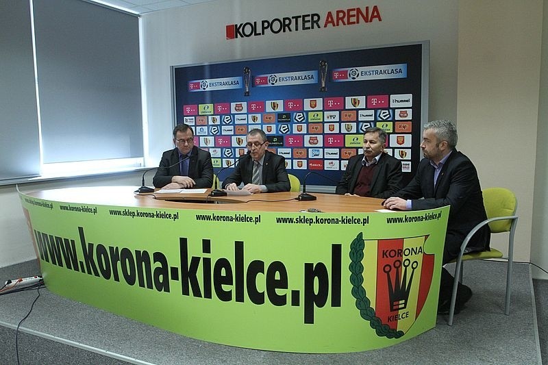 Konferencja prasowa Korony Kielce