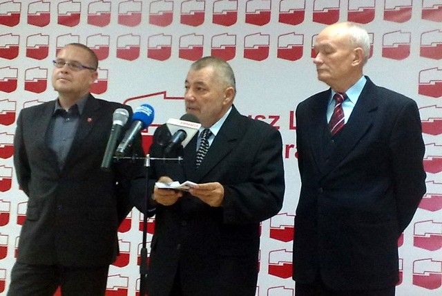 Od lewej: Jacek Cylwik, Zbigniew Krzywicki, Jan Syczewski
