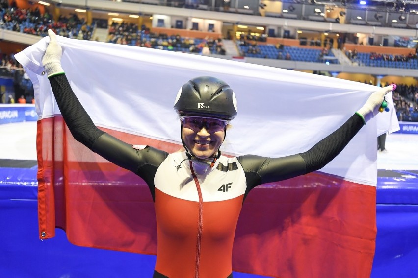 Natalia Maliszewska zdobyła brązowy medal na dystansie 500...