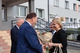 Minister Klimatu i Środowiska Anna Moskwa z wizytą w gminie Odrzywół, gmina dostała wsparcie finansowe nas ekologiczne projekty