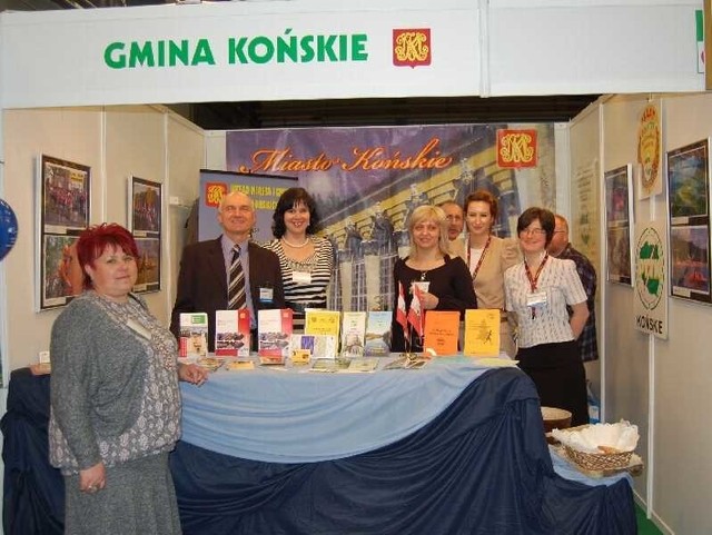 Promowali Konecczyznę - Konecka reprezentacja na Międzynarodowych Targach Turystyki Wiejskiej i Agroturystyki AGROTRAVEL w Kielcach.