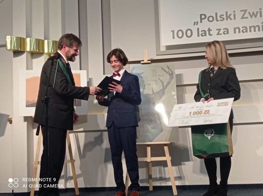 Grześ Stachera w Warszawie odebrał nagrodę XXVII edycji...