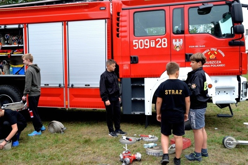 Zawody Sportowo-Pożarnicze gminy Połaniec. Strażacy rywalizowali w Ruszczy - zobacz zdjęcia