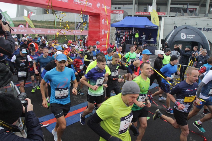 Silesia Marathon 2019 rozpoczął się od startu sprzed...