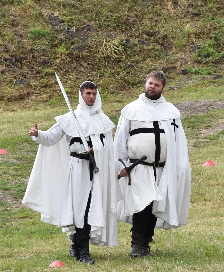Marienburg Knights zapewnili oprawę rycerską niedzielnemu...