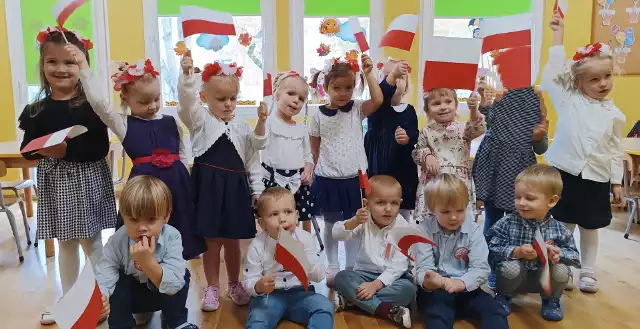 Święto Niepodległości w Przedszkolu nr 5 w Sulechowie.