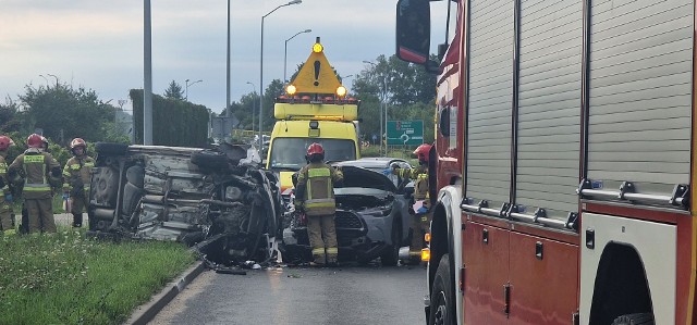 Wypadek w Koszalinie na ul. Słowiańskiej