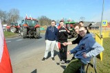 Strajk rolników 20 marca -  Słupia koło Pacanowa i most w Szczucinie. Było kilkadziesiąt ciągników 