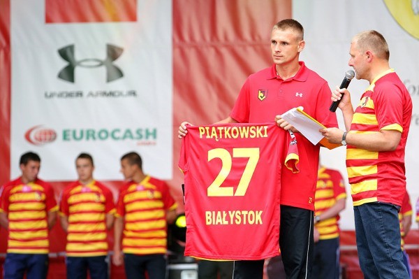 Mateusz Piątkowski zagra w ataku Jagiellonii