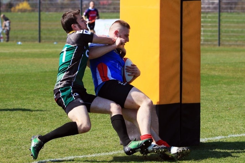 Rugby: Wysokie zwycięstwo Budowlanych Lublin (ZDJĘCIA)