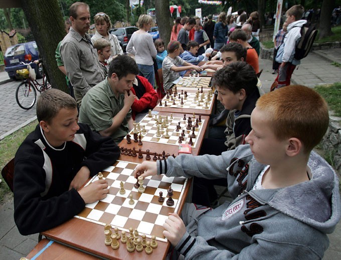 Maluchy opanowały park