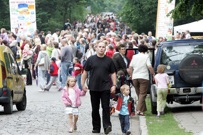 Maluchy opanowały park