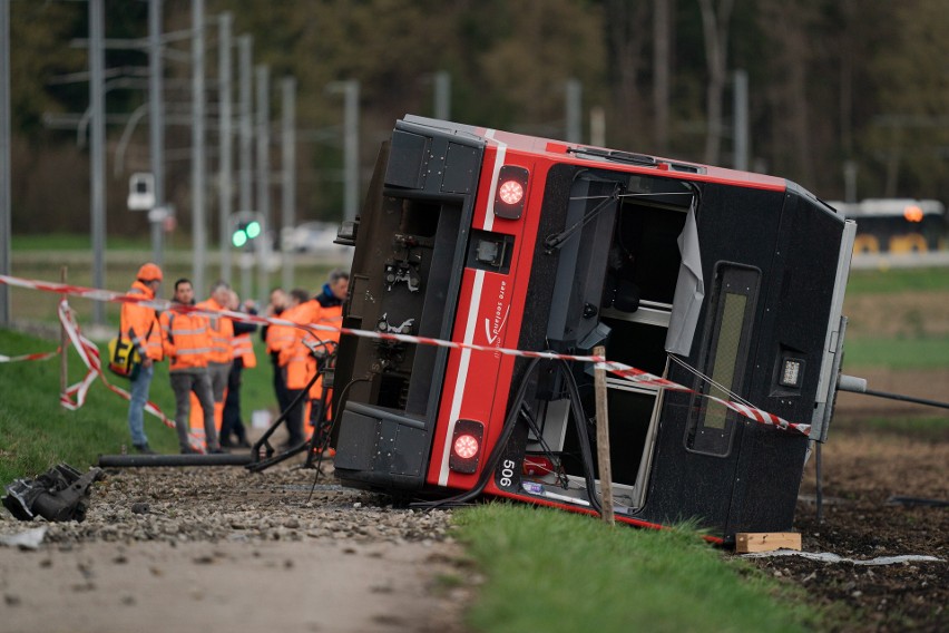 Do wypadku kolejowego w Szwajcarii doszło w piątek po...